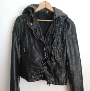 Free People Leather jacket!